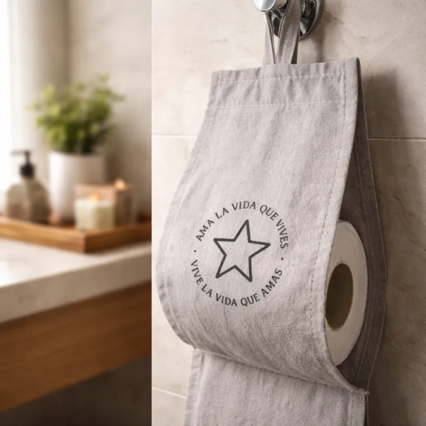Producto - Porta Papel Higiénico Gris