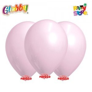 Producto - GLOBBY 12" PASTEL FRESA - x 25 U
