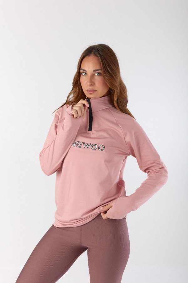 Producto - BUZO TERMICO CON CIERRE ROSA PASTEL
