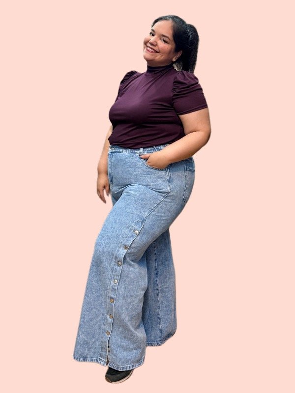 Producto - Wide Leg Indonesia Celeste