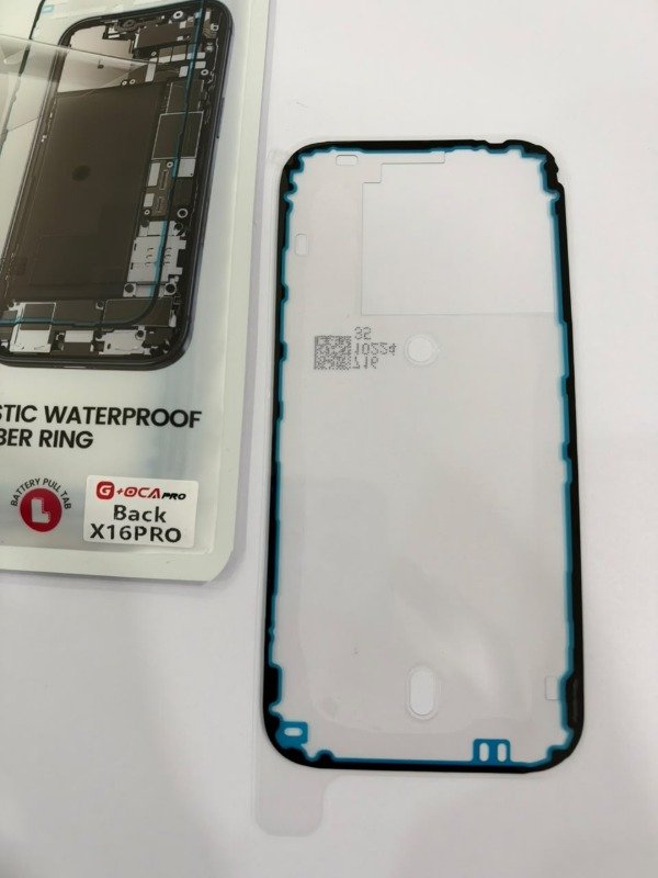 Producto - STICKER SELLO DE AGUA -TAPA- IPHONE 16 PRO (G-OCA PRO)