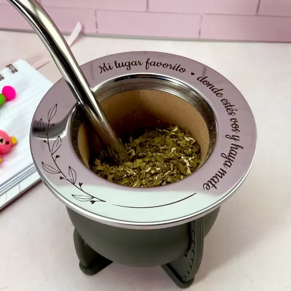 Producto - Mate grabado laser Quo