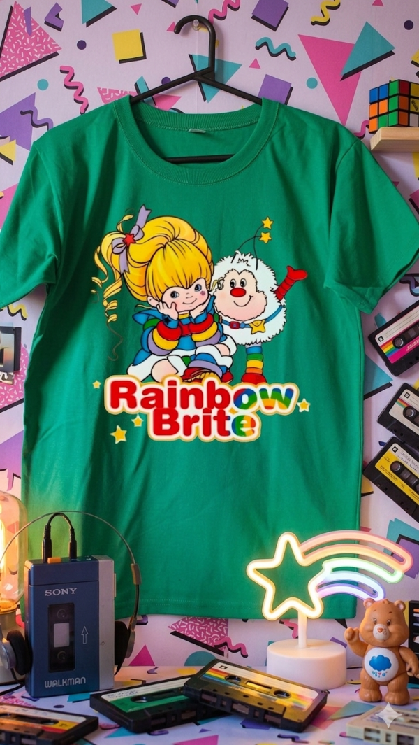 Producto - Remera Algodon Rainbow y Twinkle Verde