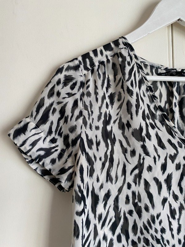 Producto - Top Zara print Talle XS - 1