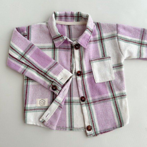 Producto - Camisaco escoces Lila