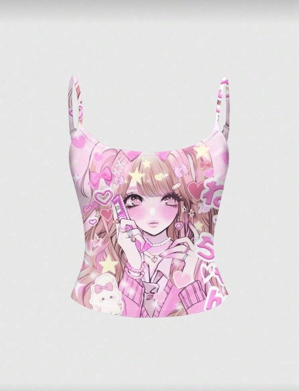 Producto - Topsito tirantes kawaii