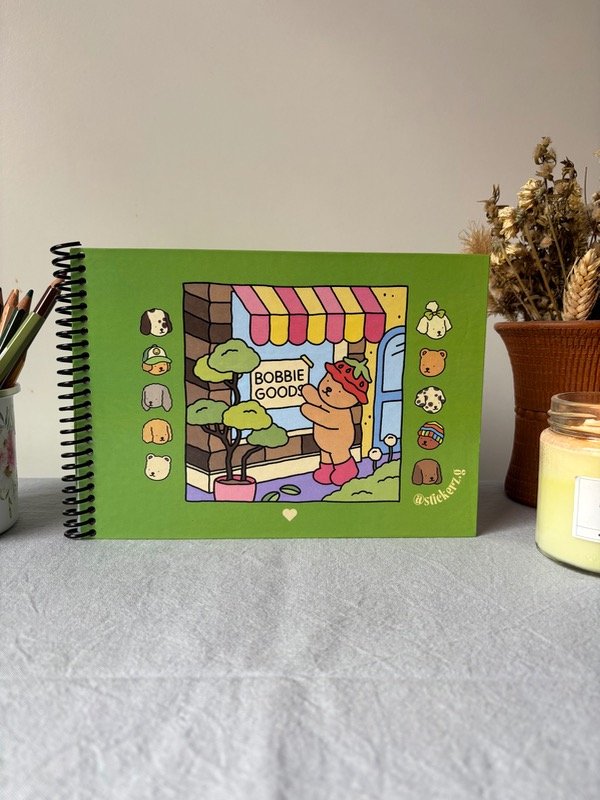 Producto - BOBBIE GOODS COLOREABLE VERDE