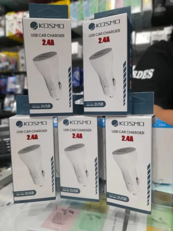 Producto - Cargador de auto Kosmo