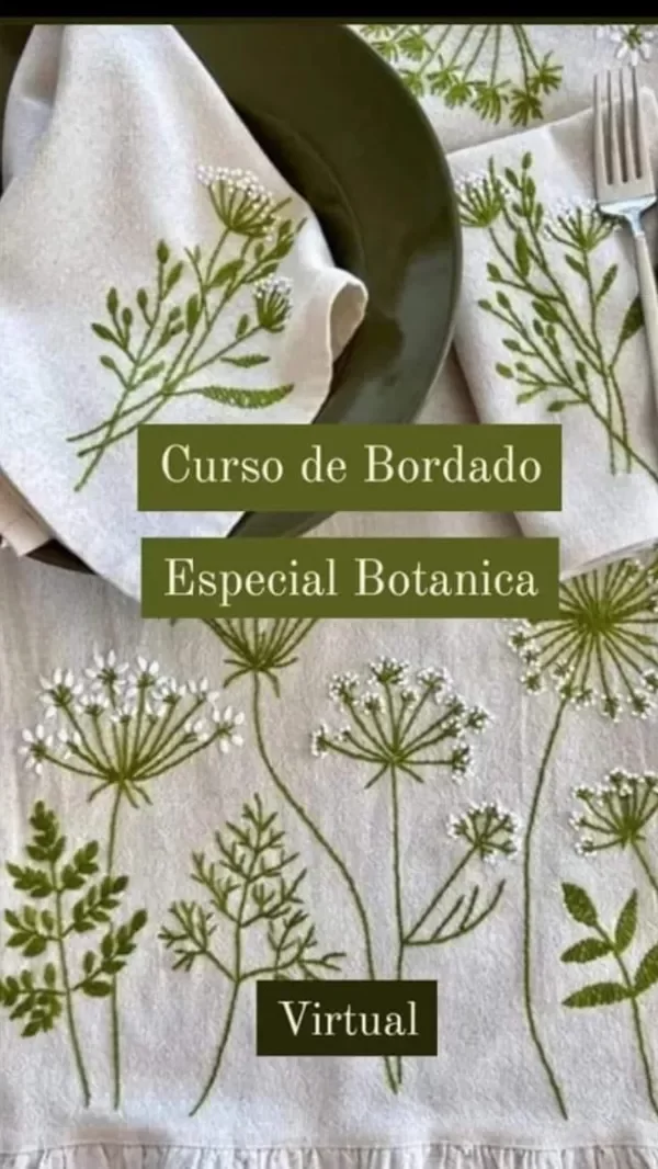Producto - CURSO ESPECIAL BORDADO BOTANICO