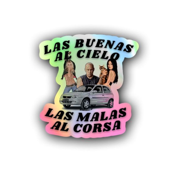 Producto - Las Buenas al Cielo - Holográfico