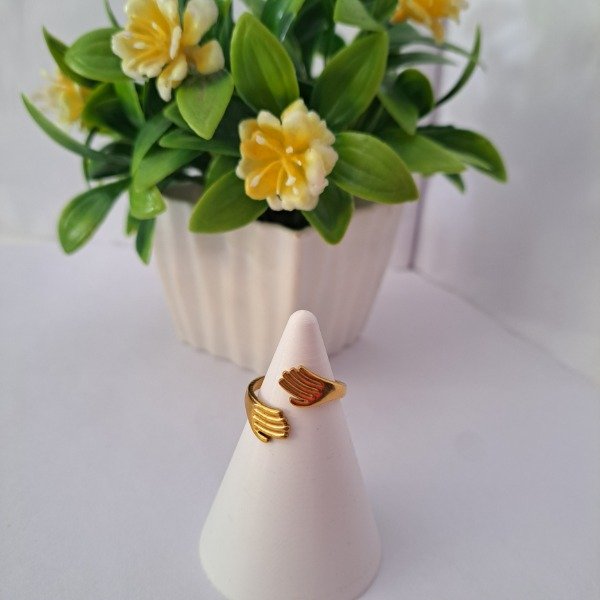 Producto - Anillo Abrazo Regulable Dorado