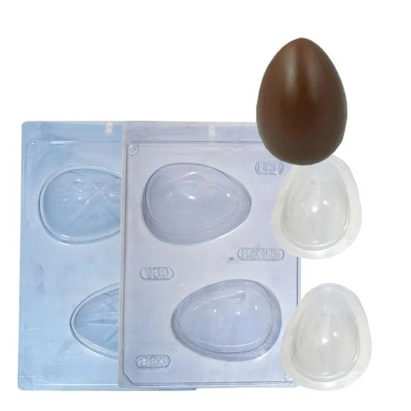 Producto - MOLDE HUEVO OVO LISO 150 G 3 PCS