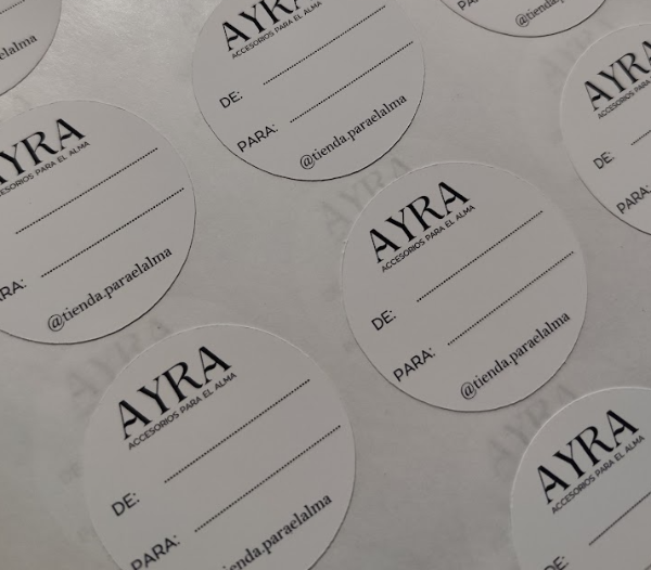 Producto - Stickers Personalizados para tu emprendimiento. (Plancha A4) - 15