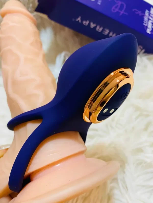 Producto - BUT ANILLO VIBRADOR LUXURY PURPLE LINE TEN - 1