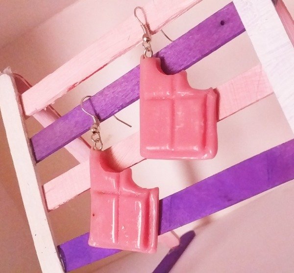 Producto - Aritos Choco rosa
