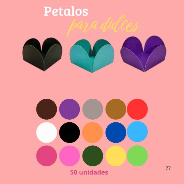 Producto - PETALO PARA DULCES