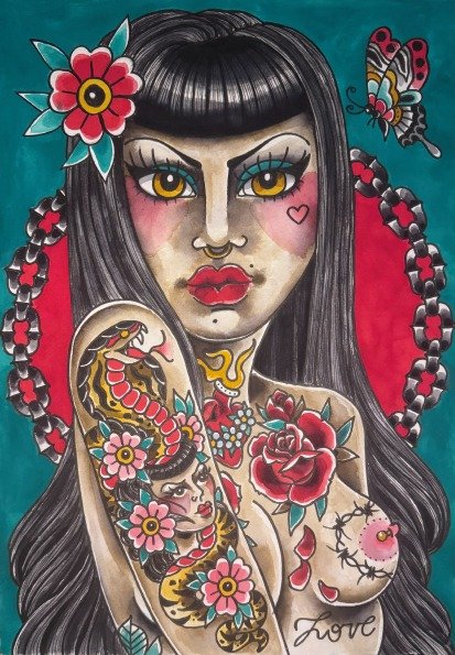 Producto - La Chica de Los Tatuajes - 0