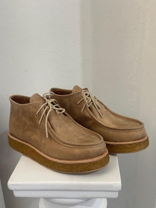 Producto - BORCEGOS WALABY DE CUERO COLOR CAMEL - 0