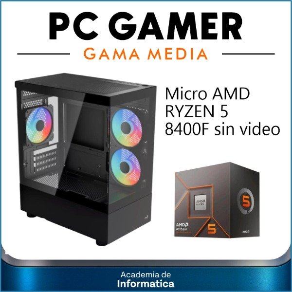 Producto - PC Gamer Gama Media AMD AM5 Ryzen 5
