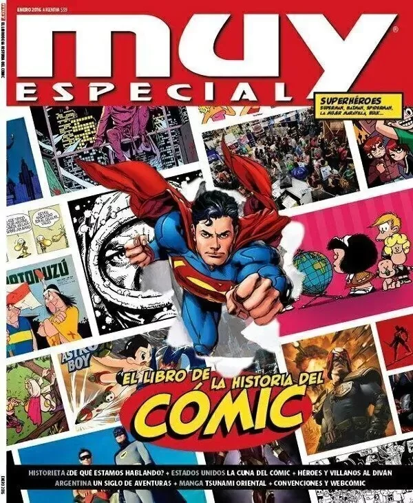 Producto - MUY INTERESANTE - ESPECIAL: EL LIBRO DE LA HISTORIA DEL CÓMIC
