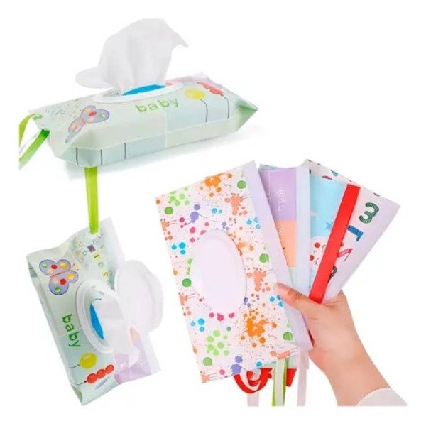 Producto - 2890 - Porta toallitas húmedas de tela impermeable