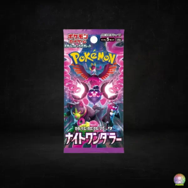 Producto - Booster Pack Night Wanderer - 5 Cartas JAP