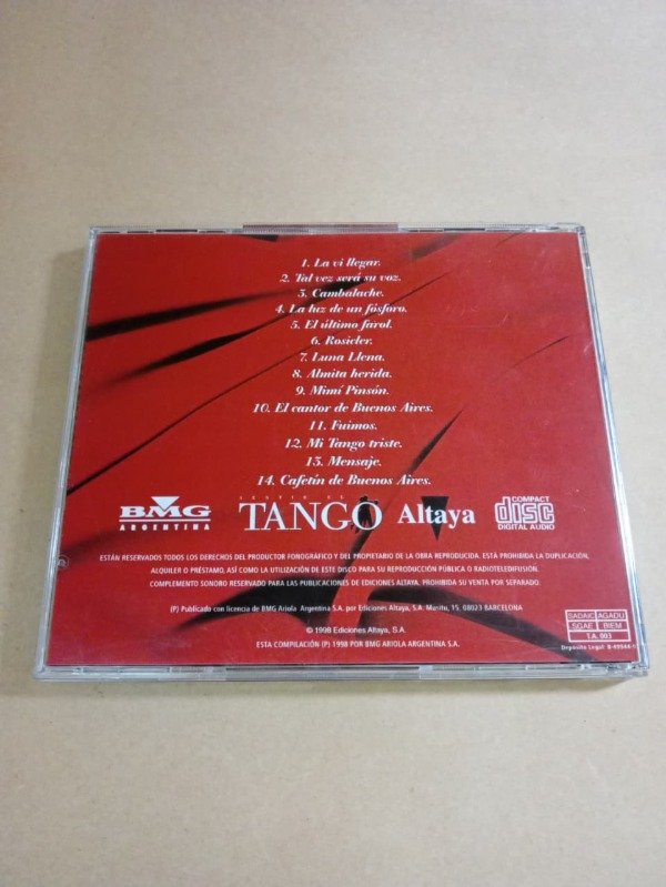 Producto - Cambalache - Roberto Goyeneche - Altaya 1998 - 1