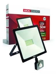 Producto - REFLECTOR LED 50W c/sensor mov FRIO AKAI