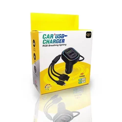 Producto - Cargador para auto 48w