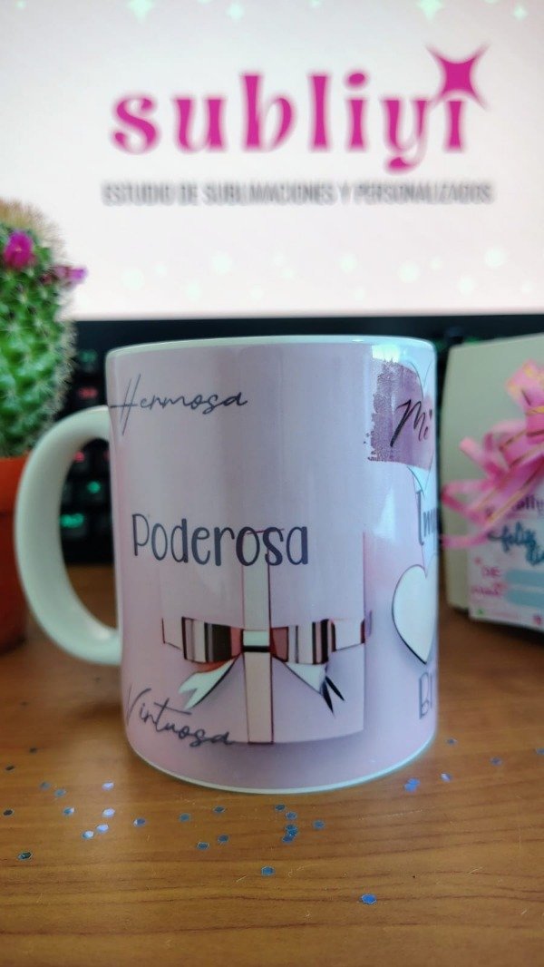 Producto - Taza Cerámica Mujer Poderosa