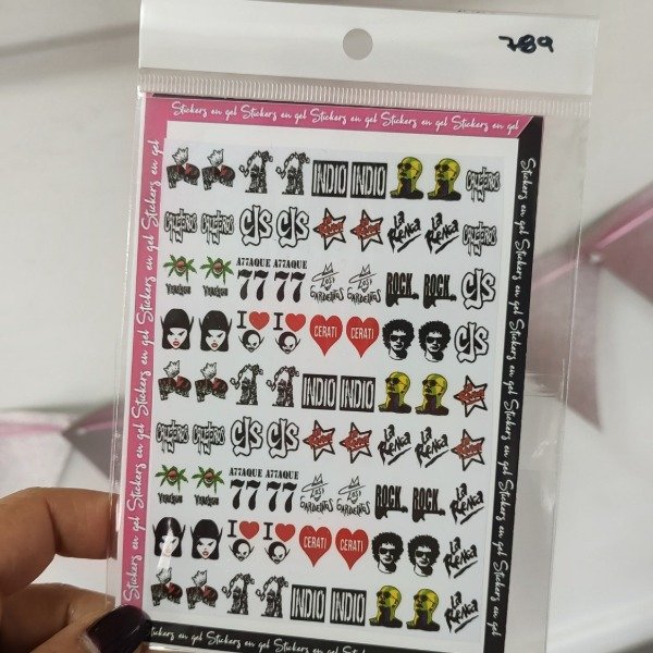 Producto - Sticker 789 Rock
