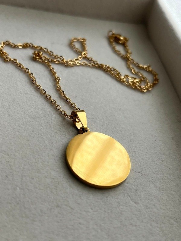Producto - Collar Circulo 2,5cm PREMIUM personalizado - 0