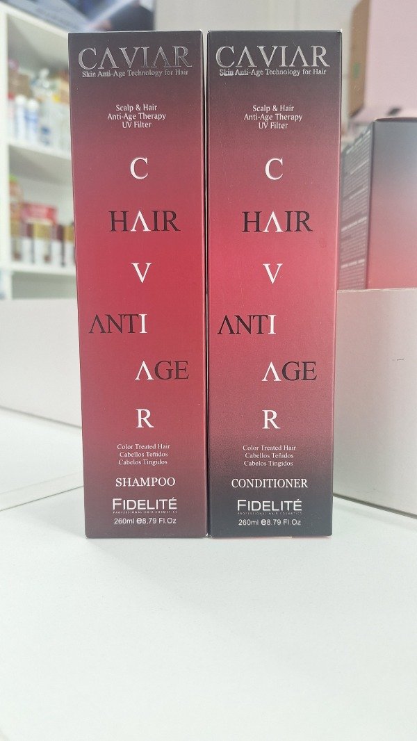 Producto - Shampoo y acondicionador para cabellos teñidos