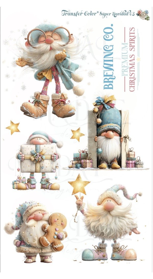 Producto - TRANSFER COLOR SÚPER NAVIDAD 03