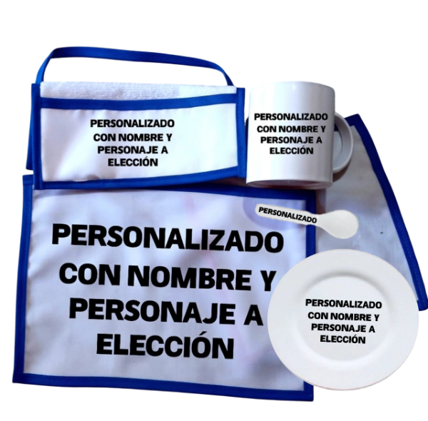 Producto - Set  de jardin 6 piezas personalizado