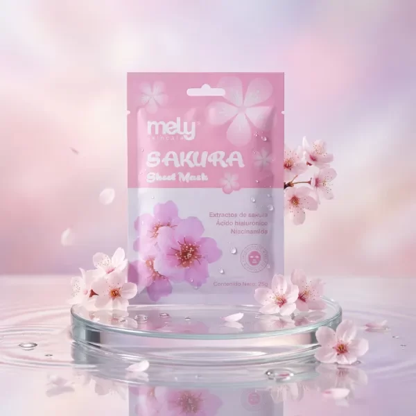Producto - Mascarilla facial linea Sakura - Mely