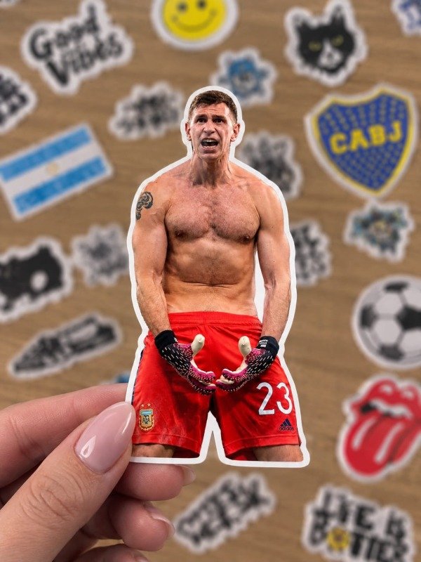 Producto - Stickers // Dibu Festejo