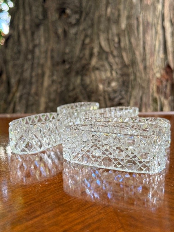 Producto - Set servilleteros en cristal DArques