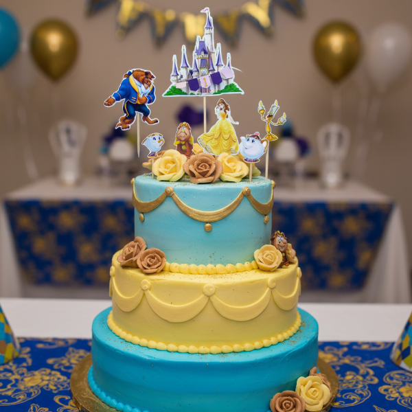 Producto - CAKE TOPPER LA BELLA Y LA BESTIA