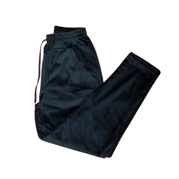 Producto - Pantalón en plush Hombre Negro T3 T4 y T6