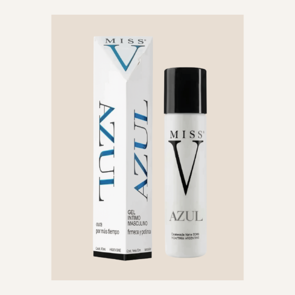 Producto - Gel Íntimo Azul para Estimulación Masculina