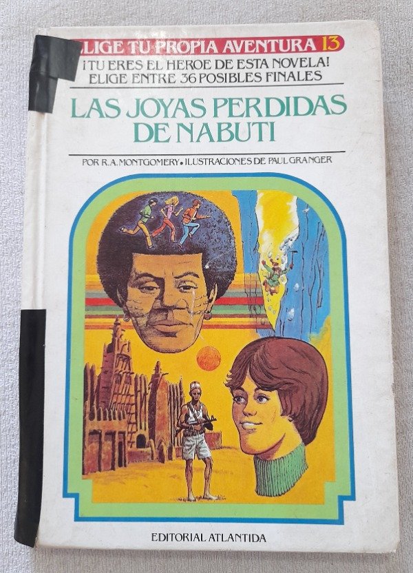 Producto - Elige Tu Propia Aventura #13 - Las Joyas Perdidas De Nabuti - Atlantida