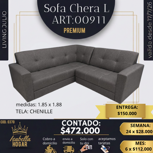 Producto - SOFA CHERA L - 0