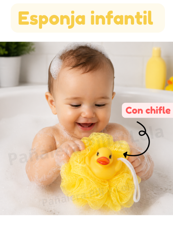 Producto - Esponja infantil con chifle