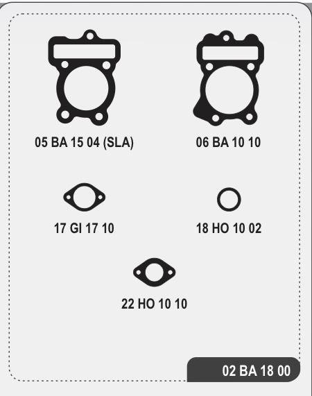 Producto - JUNTAS COMPLETA ROUSER BOXER 150 - ALFA