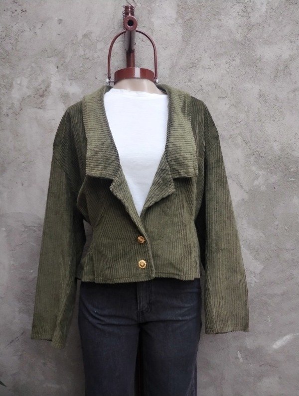 Producto - Blazer corderoy verde oliva (NUEVO)