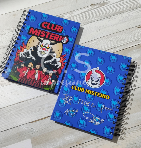 Producto - NUEVO CUADERNO CLUB MISTERIO CON STICKERS