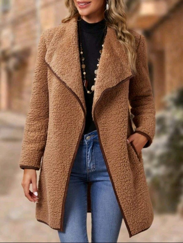 Producto - Tapado peluche Emery Rose