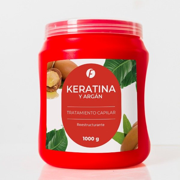Producto - Tratamiento Keratina y Argan 1kg FRILAYP