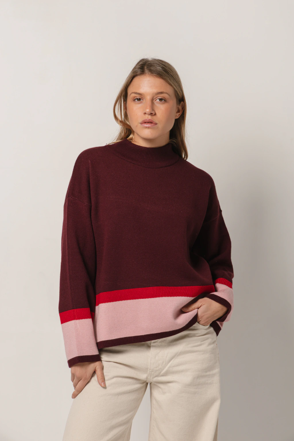Producto - Polera Borgoña